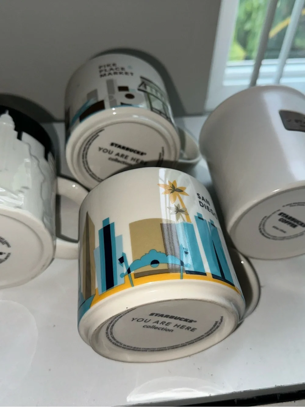 Starbucks white ceramic